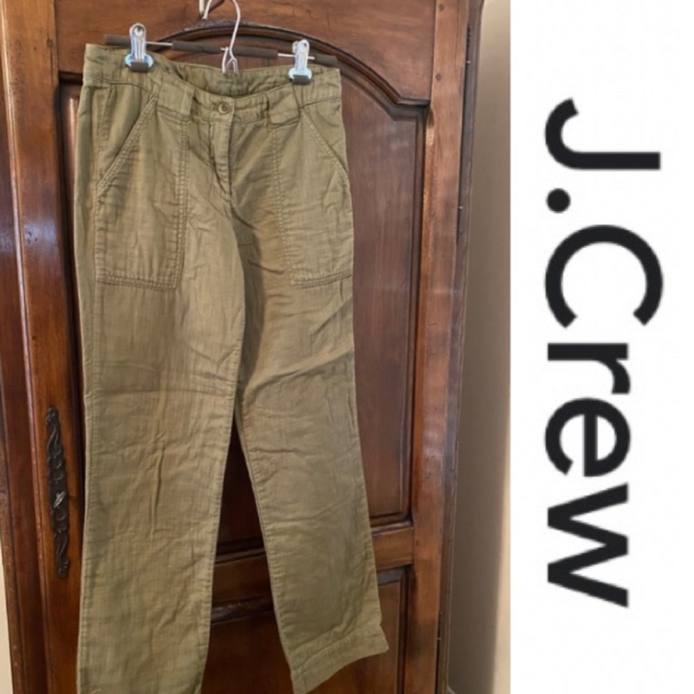 J.Crew Army Green Pants Size 4